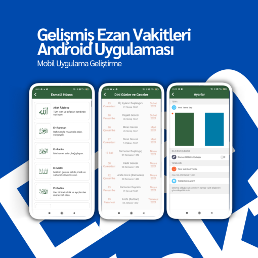 Gelişmiş Ezan Vakitleri - APP